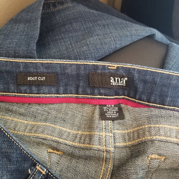 a.n.a. Bootcut Dark Wash Jeans, Size 29/8 - Picture 7 of 10